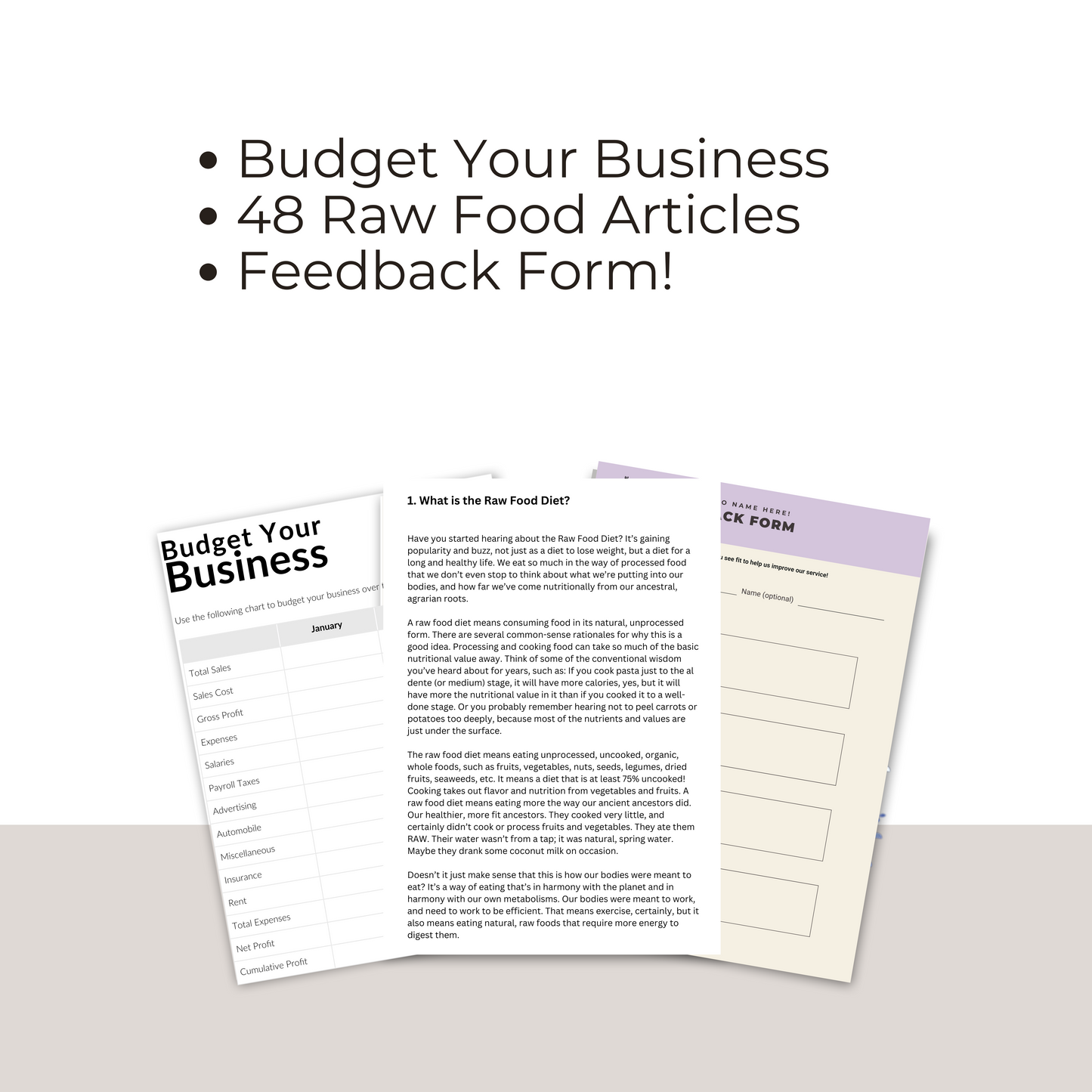 Yoga Marketing Bundle